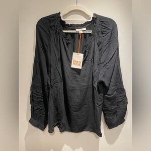 Knox Rose Charcoal Women's Blouse